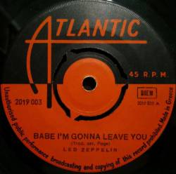 Led Zeppelin : Babe I'm Gonna Leave You